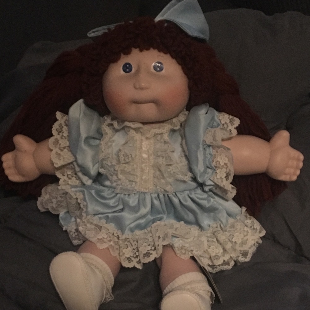 Rare Porcelain face and arms cabbage patch doll